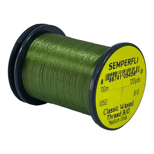 Classic Waxed Thread 8/0 110m (120 Yards)