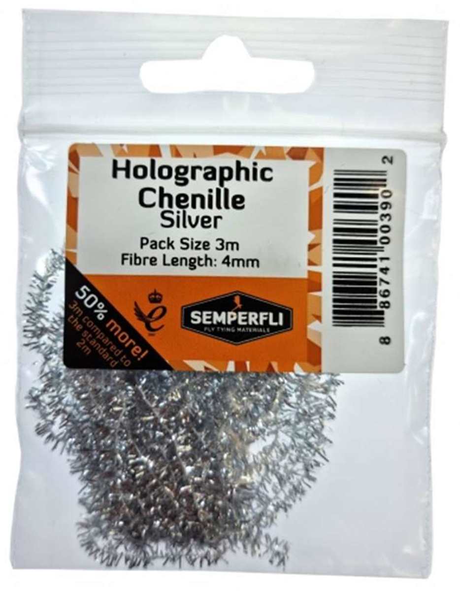 Metallic Tinsel Chenille 4mm Small