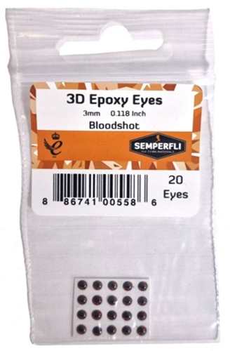 3mm 3D Epoxy Eyes