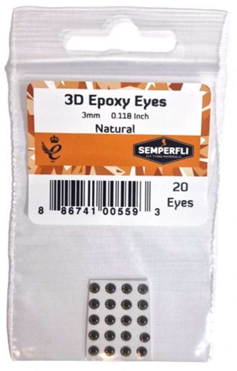 3mm 3D Epoxy Eyes