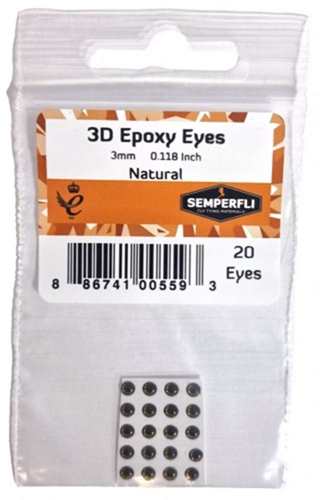 3mm 3D Epoxy Eyes