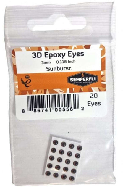 3mm 3D Epoxy Eyes