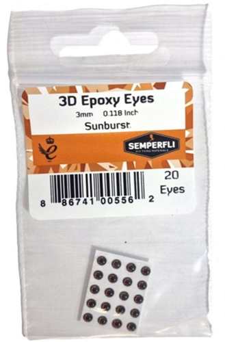 3mm 3D Epoxy Eyes