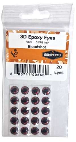 7mm 3D Epoxy Eyes