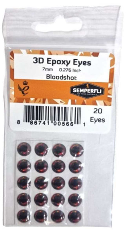 7mm 3D Epoxy Eyes