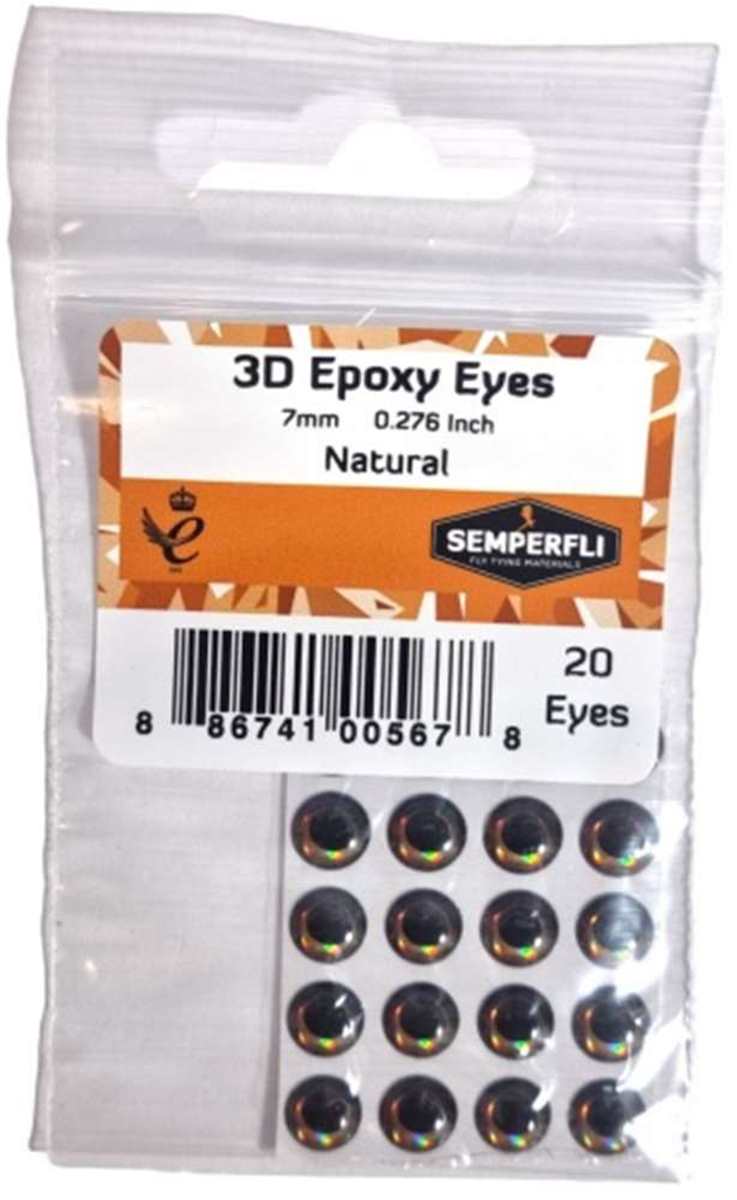 7mm 3D Epoxy Eyes