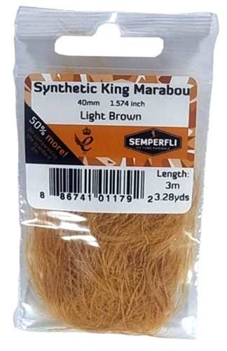 Synthetic King Marabou 40mm