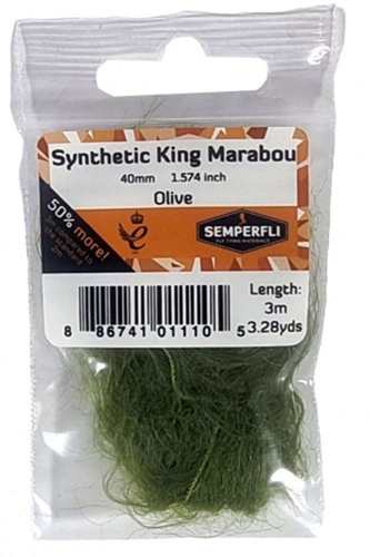 Synthetic King Marabou 40mm