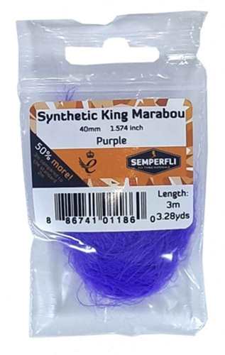 Synthetic King Marabou 40mm