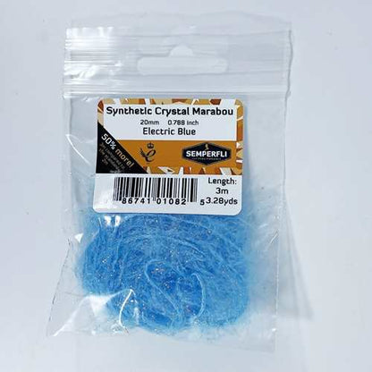 Synthetic Crystal Marabou 20mm