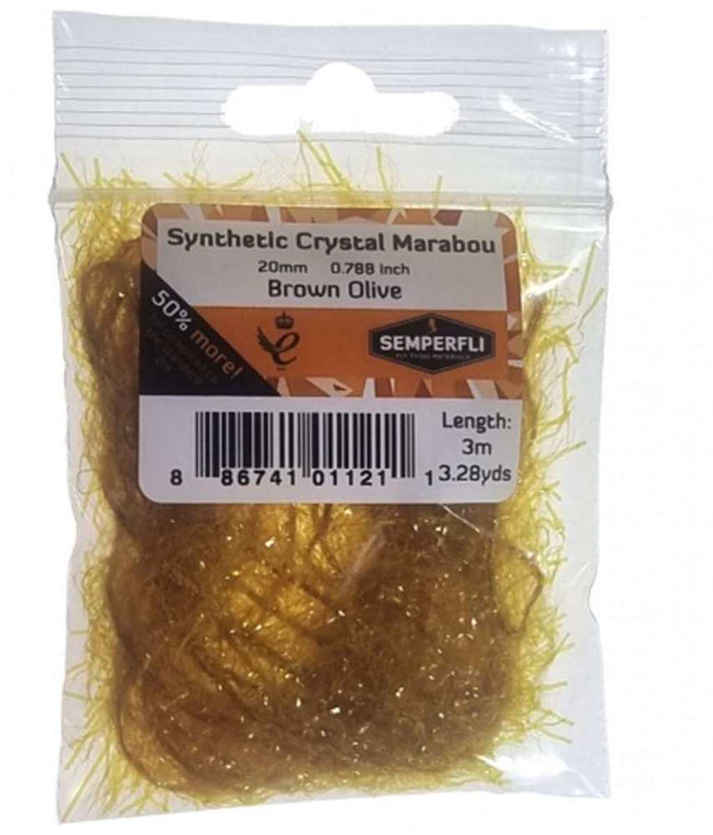 Synthetic Crystal Marabou 20mm