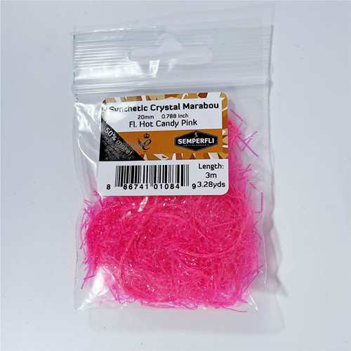 Synthetic Crystal Marabou 20mm