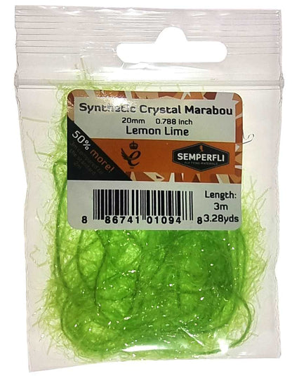 Synthetic Crystal Marabou 20mm