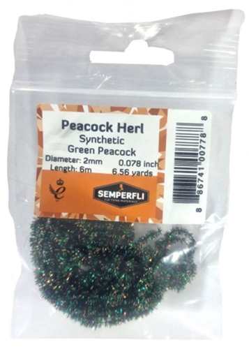 Synthetic Peacock Herl 2mm Extra Small