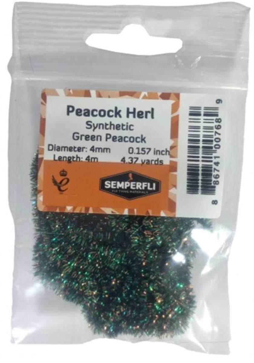 Synthetic Peacock Herl 4mm Small