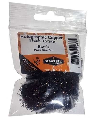 Copper Tinsel Fleck 15mm Large