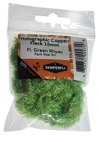 Copper Tinsel Fleck 15mm Large