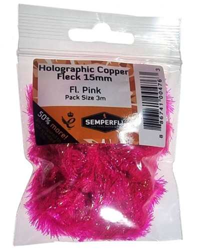 Copper Tinsel Fleck 15mm Large