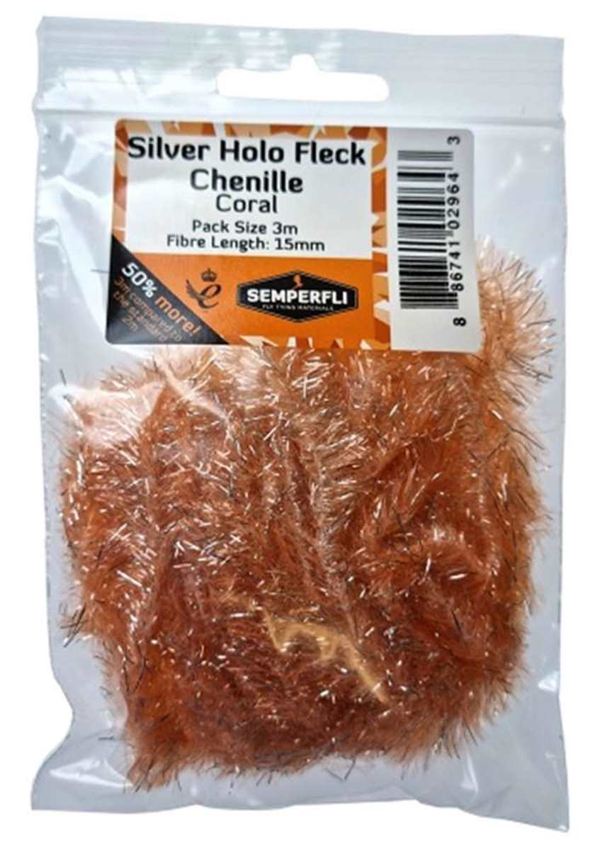 Silver Tinsel Fleck 15mm Large