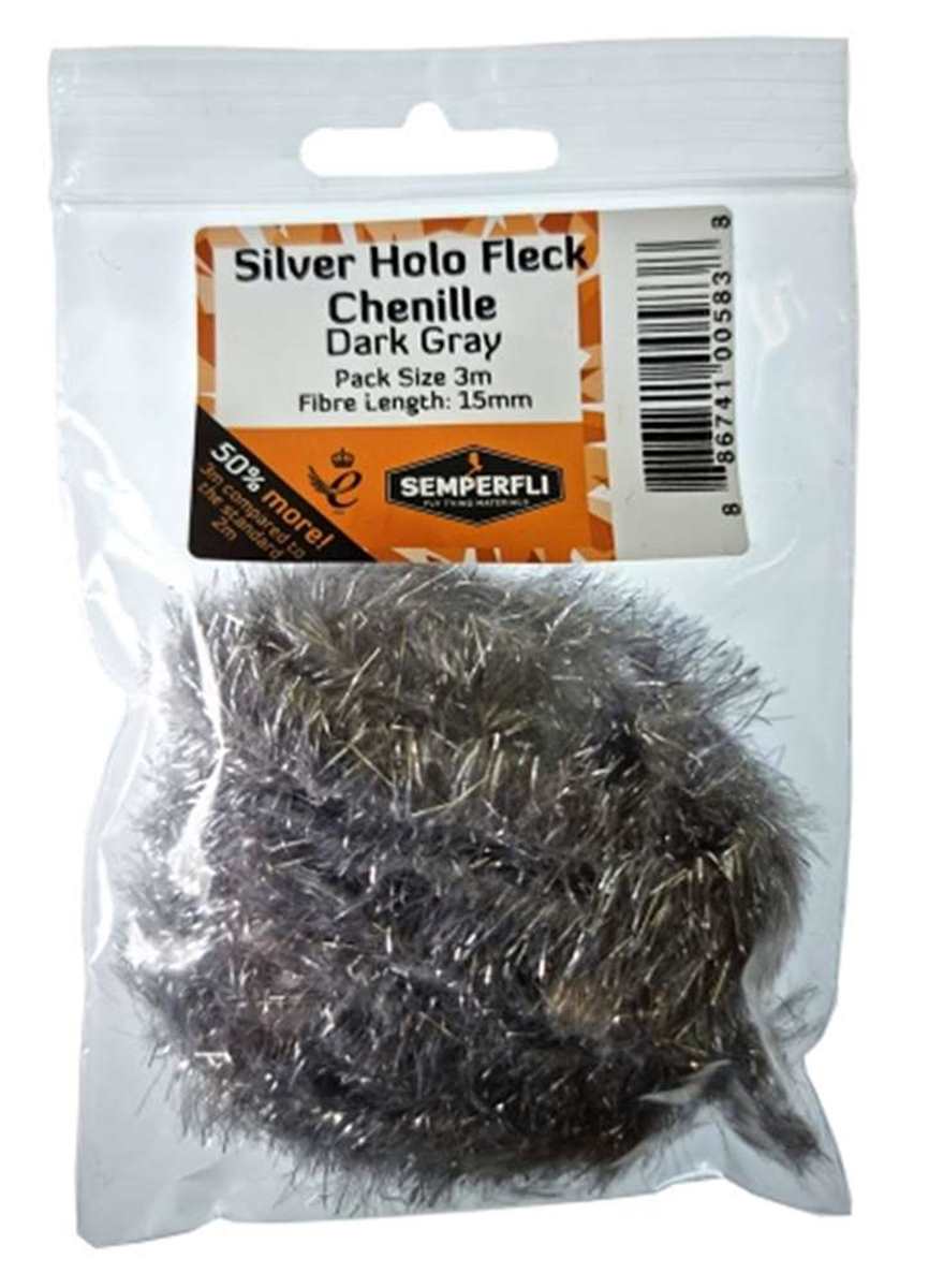 Silver Tinsel Fleck 15mm Large