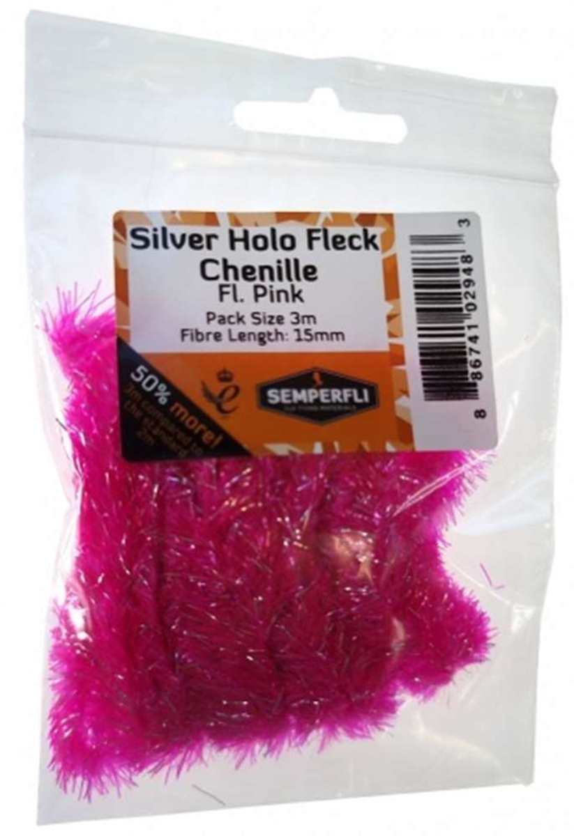 Silver Tinsel Fleck 15mm Large