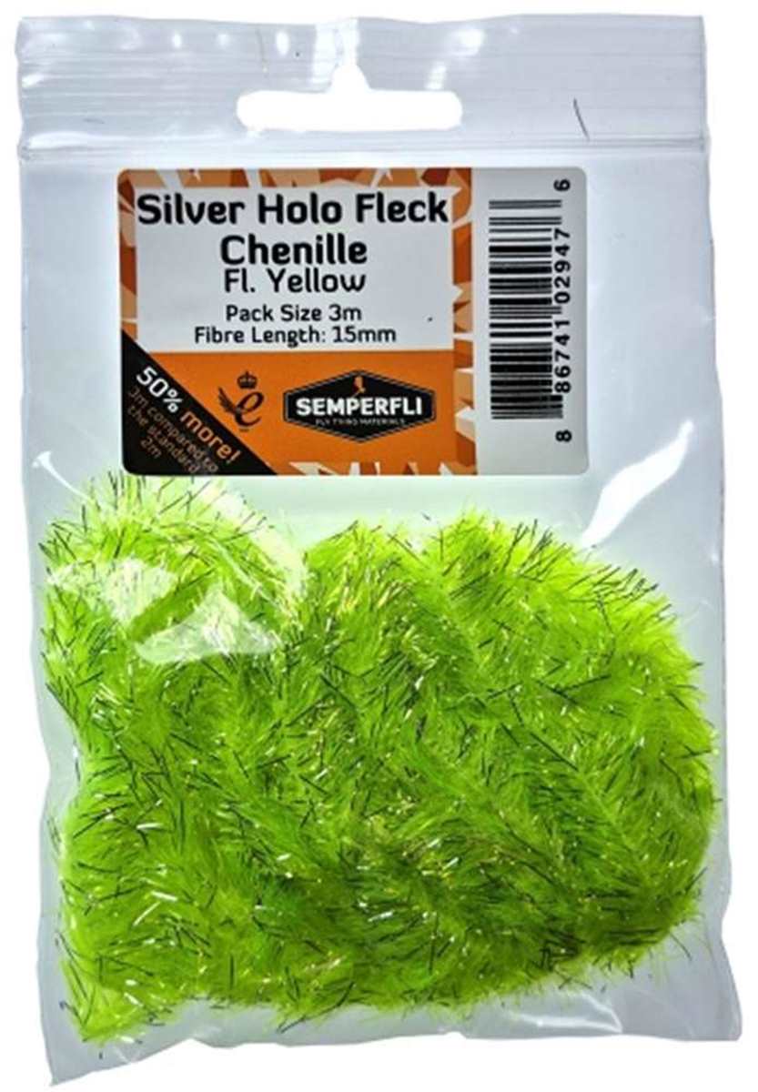 Silver Tinsel Fleck 15mm Large