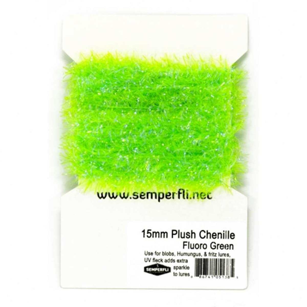 15mm Plush Transluscent Chenille