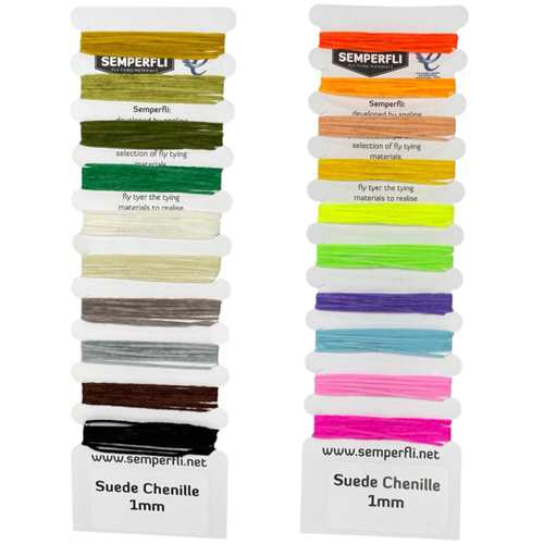 Suede Chenille 1mm Multicard