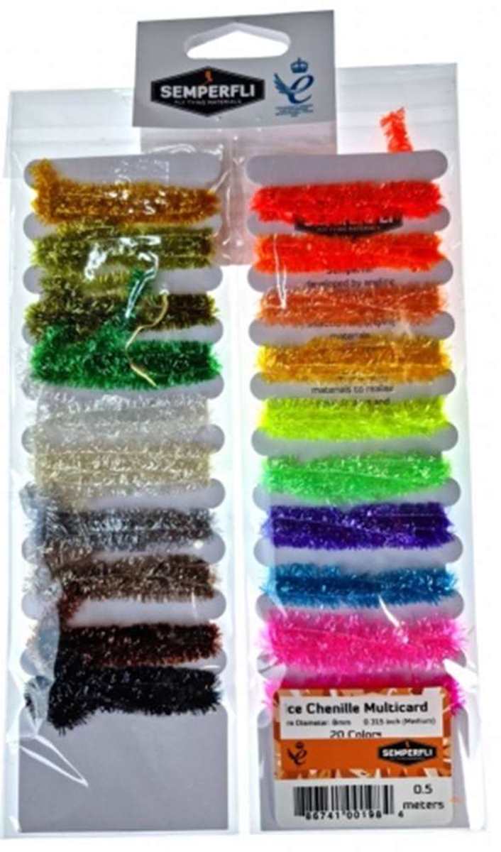 Ice Chenille 8mm Multicards