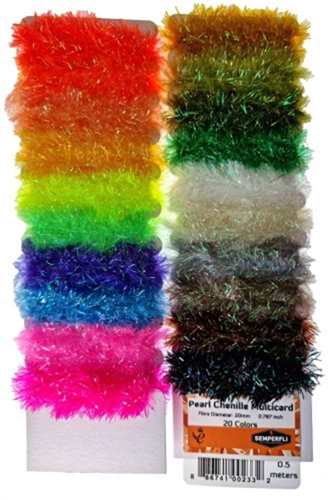 Pearl Chenille 20mm Multicards