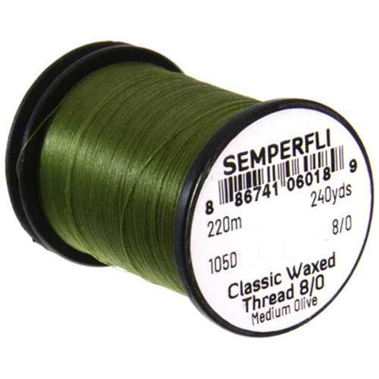 Classic Waxed Thread 8/0 240 Yards