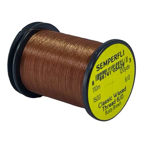 Classic Waxed Thread 6/0 110m (120 Yards)