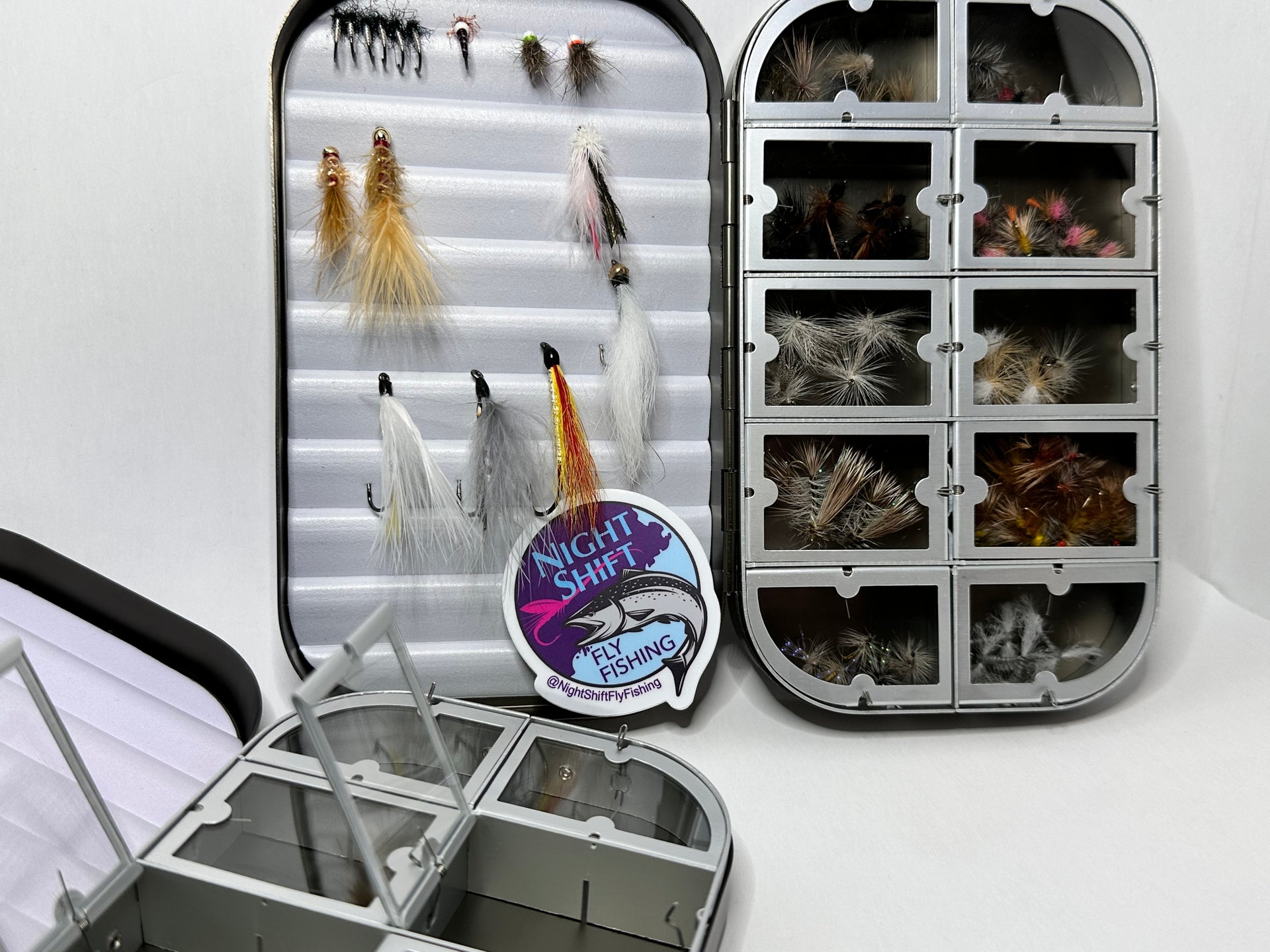 fly and tackle box lefroy Compartment Dry Fly Box – Night Shift Fly Fishing